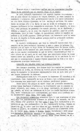 5-10, Posición del Español entre las Lenguas Romances