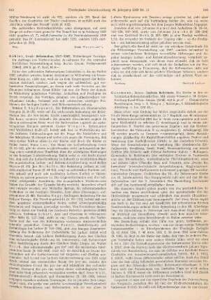845-846 [Rezension] Reformation 1517 - 1967