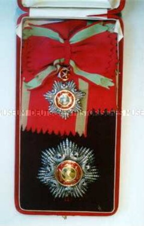 Medjidjie-Orden, Großkreuz mit Schärpe
