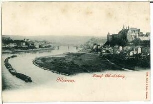Meißen. Blick von der Knorre