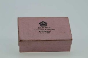Uhrenschachtel Karl Rau Einbeck