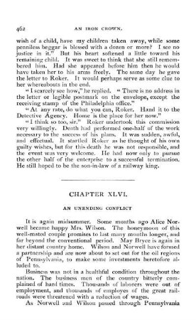 Chapter XLVI. An Unending Conflict