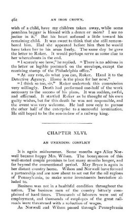 Chapter XLVI. An Unending Conflict