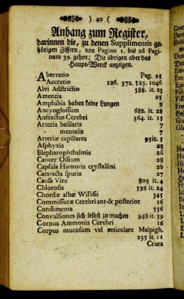 Anhang zum Register,[...]