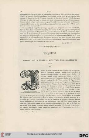 2: Esquisse d'une histoire de la peinture aux États-Unis d'Amérique