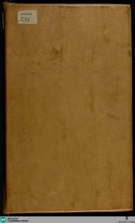 Sammelhandschrift - Cod. Aug. perg. 111