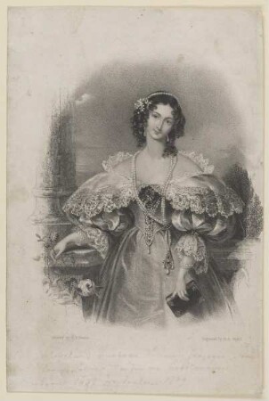 Bildnis der Marguerite Blessington