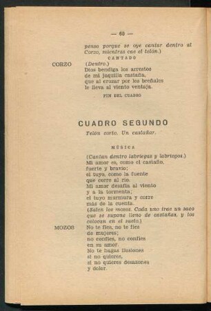 Cuadro segundo