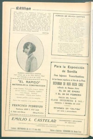 [Retrato de] Eudosia Consuelo Campos