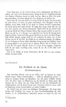 De Walfisch in de Alster