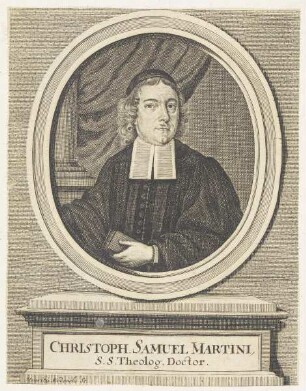 Bildnis des Christoph Samuel Martini