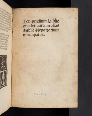 Biblia aurea