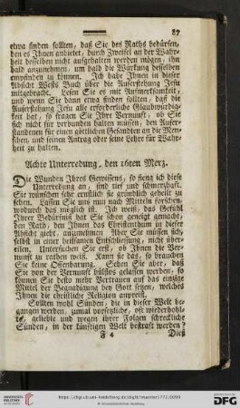 Achte Unterredung, den 16ten Merz