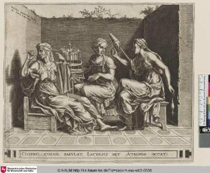 [Die drei Moiren; The Three Fates]