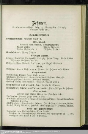 Zehmen