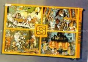 Puzzle-Spiel "Abrafaxe 4"