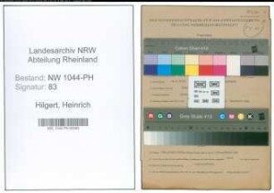 Entnazifizierung Heinrich Hilgert , geb. 14.02.1919 (Arzt)