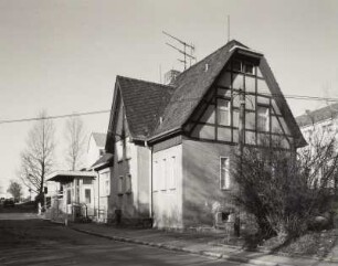 Mittweida, Erziehungsheim (1911/13), Am Landratsamt 3/1, Pförtnerhaus, Straßenansicht