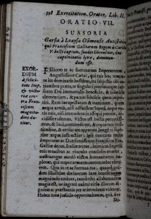 Oratio VII. Suasoria [...].