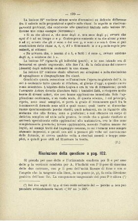 Risoluzione della questione a pag. 102