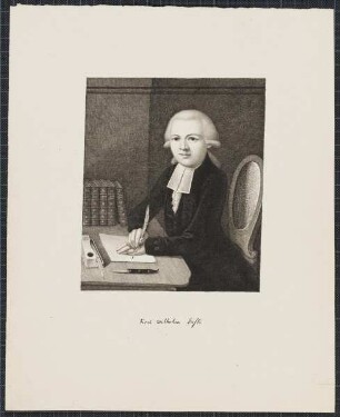 Icones Professorum Marpurgensium — Bildnis des Karl Wilhelm Justi (1767-1846)