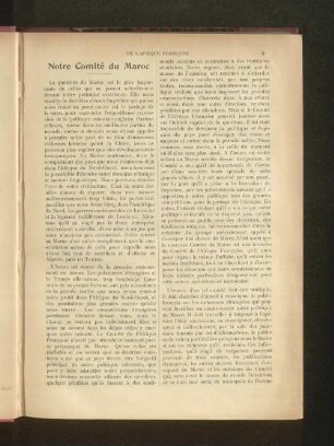 Notre Comité Du Maroc.
