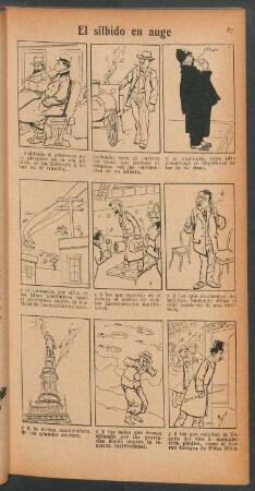 El silbido en auge - [Cómic]