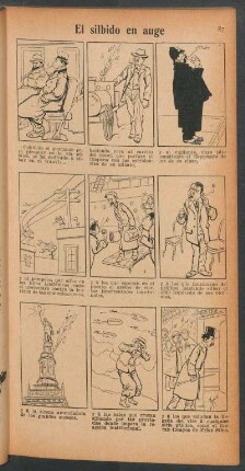 El silbido en auge - [Cómic]