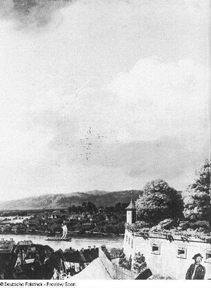 Pirna vom Sonnenstein gesehen