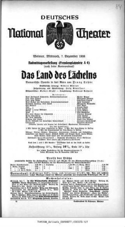 Das Land des Lächelns