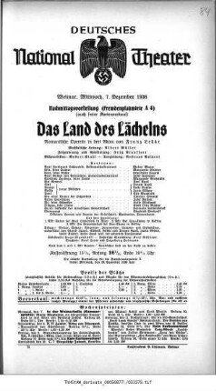 Das Land des Lächelns