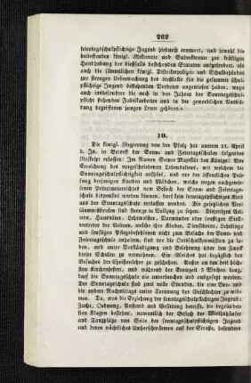 [Rescript in Betreff der Sonn- und Feiertagsschulen]