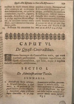 Caput VI. De Quasi-Contractibus.