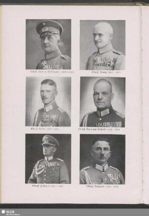 Oberst Bock v. Wülfingen, 1920–19236