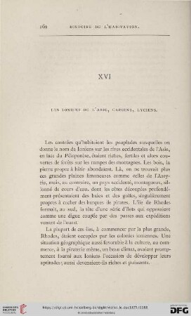 XVI. Les Ioniens de l'Asie, Cariens, Lyciens