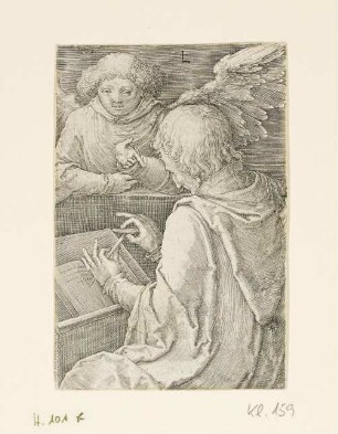 Matthäus, Blatt 2 der Folge "Vier Evangelisten"