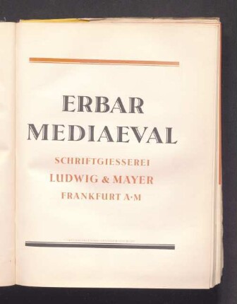 Erbar Mediaeval