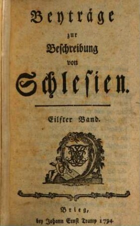 Beyträge zur Beschreibung von Schlesien. 11