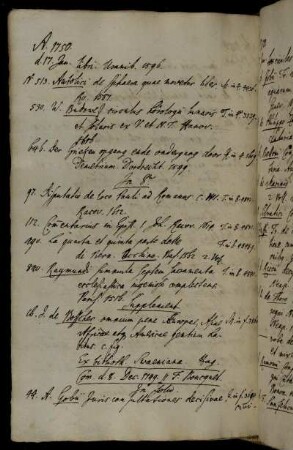 Ex biblioth. Swaeniana. Hag. Com. d. 8. Dec. 1749. p. F. Boucquet. [Nebst beigefügten Titeln, S. 444f.]