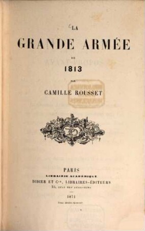 La grande armée de 1813