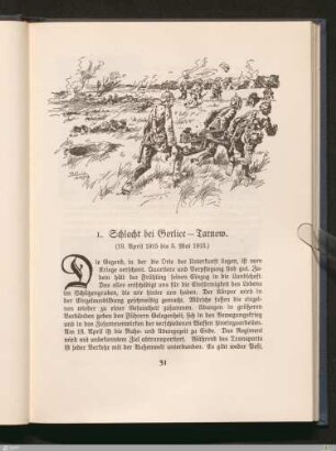 1. Schlacht bei Gorlice - Tarnow