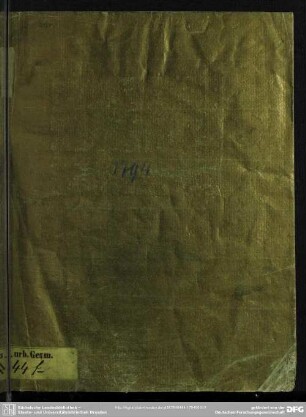 1794: Relation de l'Ecole de Charité
