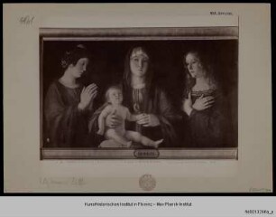 Madonna zwischen den heiligen Katharina und Magdalena