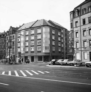 Bau von 128 Sozialwohnungen an der Markgrafenstraße, Waldhornstraße und Kapellenstraße durch die Volkswohnung GmbH