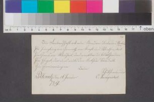 Einträge Bl. 16 - 27
