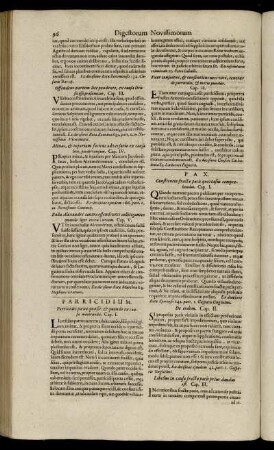 Parricidium. - Publicatio Bonorum.