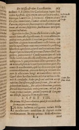 263-272, Caput VIII