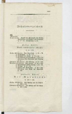 Inhaltsverzeichnis