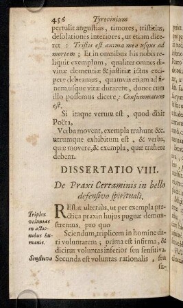 456-461, Dissertatio VIII