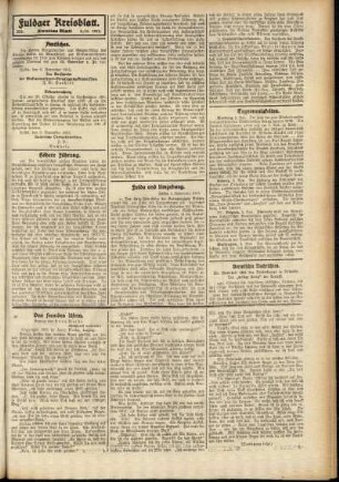 Zweite Ausgabe vom Dienstag, den 04. November 1913.